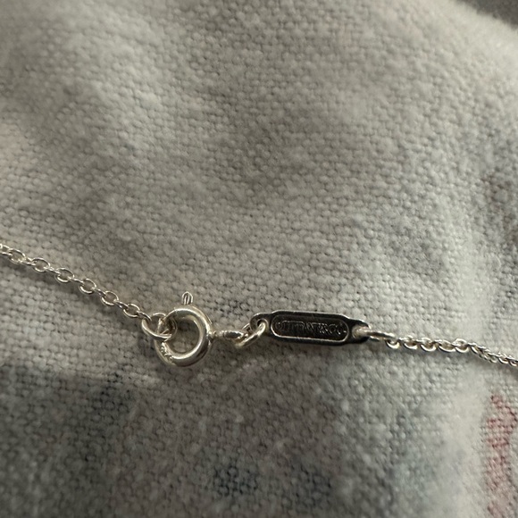 tiffany and co double heart necklace, red, NEED GONE ASAP READ CAPTION - Picture 2 of 8